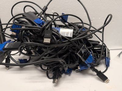 🔥 20x HP Display port to VGA Adapter 752661-001 With VGA Cable -
