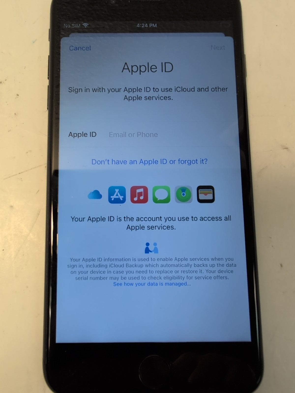 🔥 (GRADE A) Apple iPhone 7 Plus A1784 128GB Smartphone BLACK + BOX Unlocked -