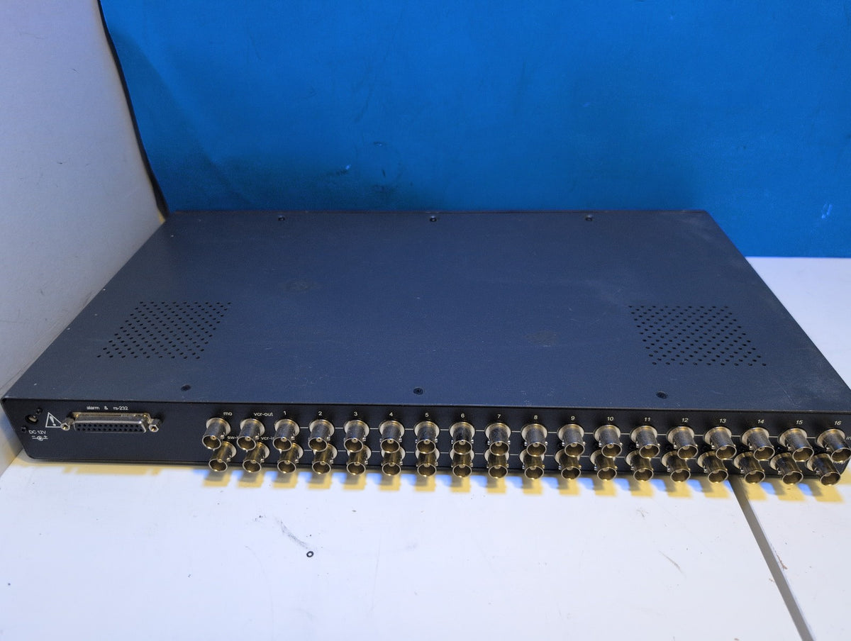 🎸 Speco Technologies RMX-16CD 16-Channel Color Triplex CCTV Multiplexer