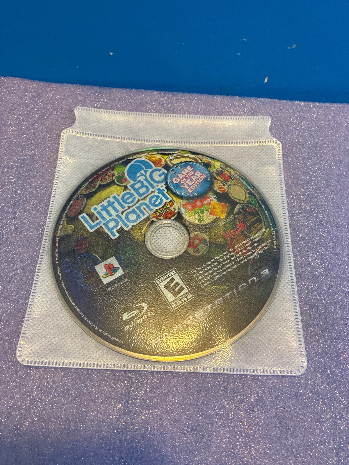 🔥 LittleBigPlanet Game of the Year Edition PS3 BCDS-05206 Disc Only