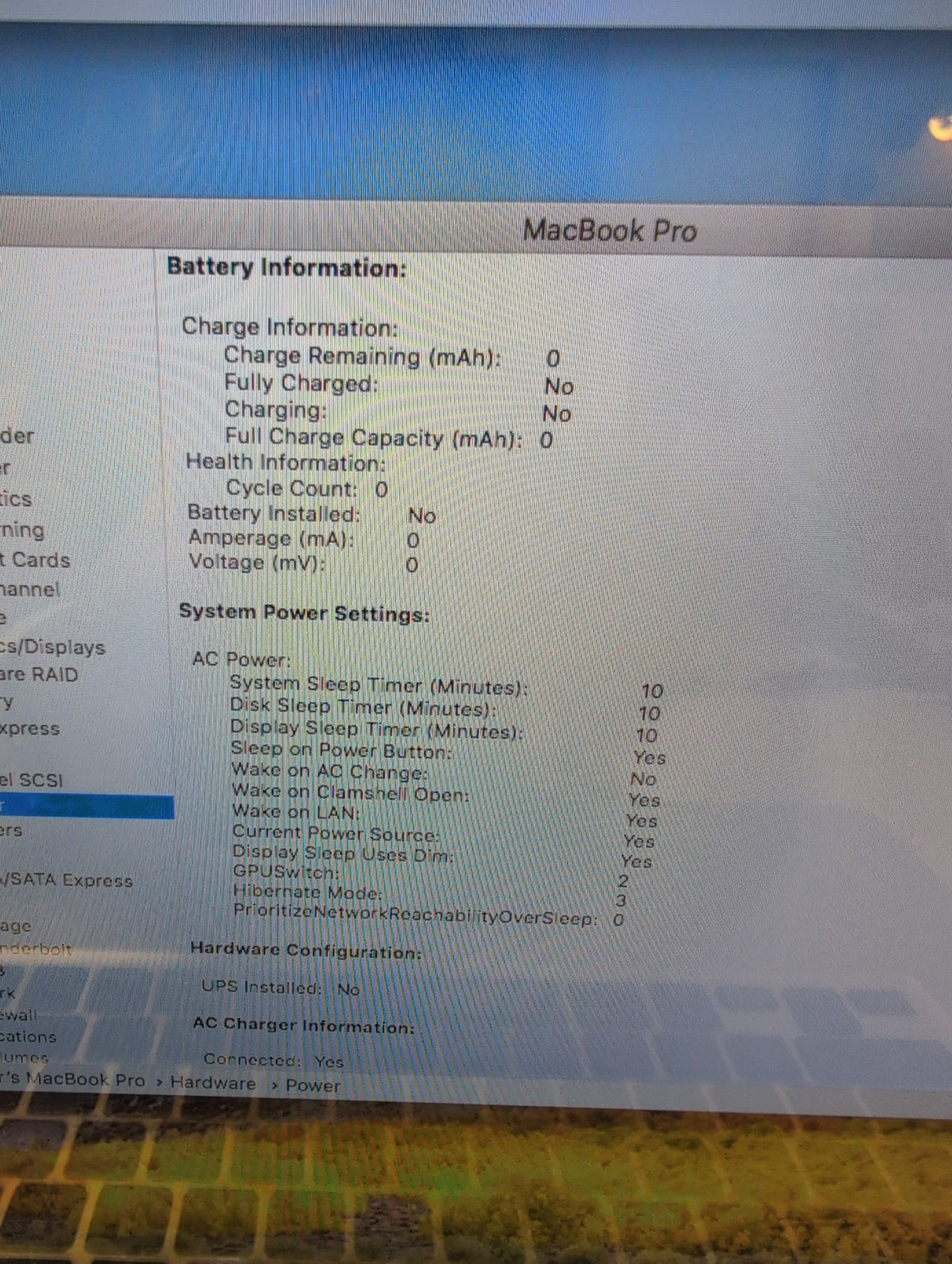 🎸 Apple MacBook Pro 15-inch A1286 2010 2.53GHz i5 4GB 500GB (NO BATTERY )