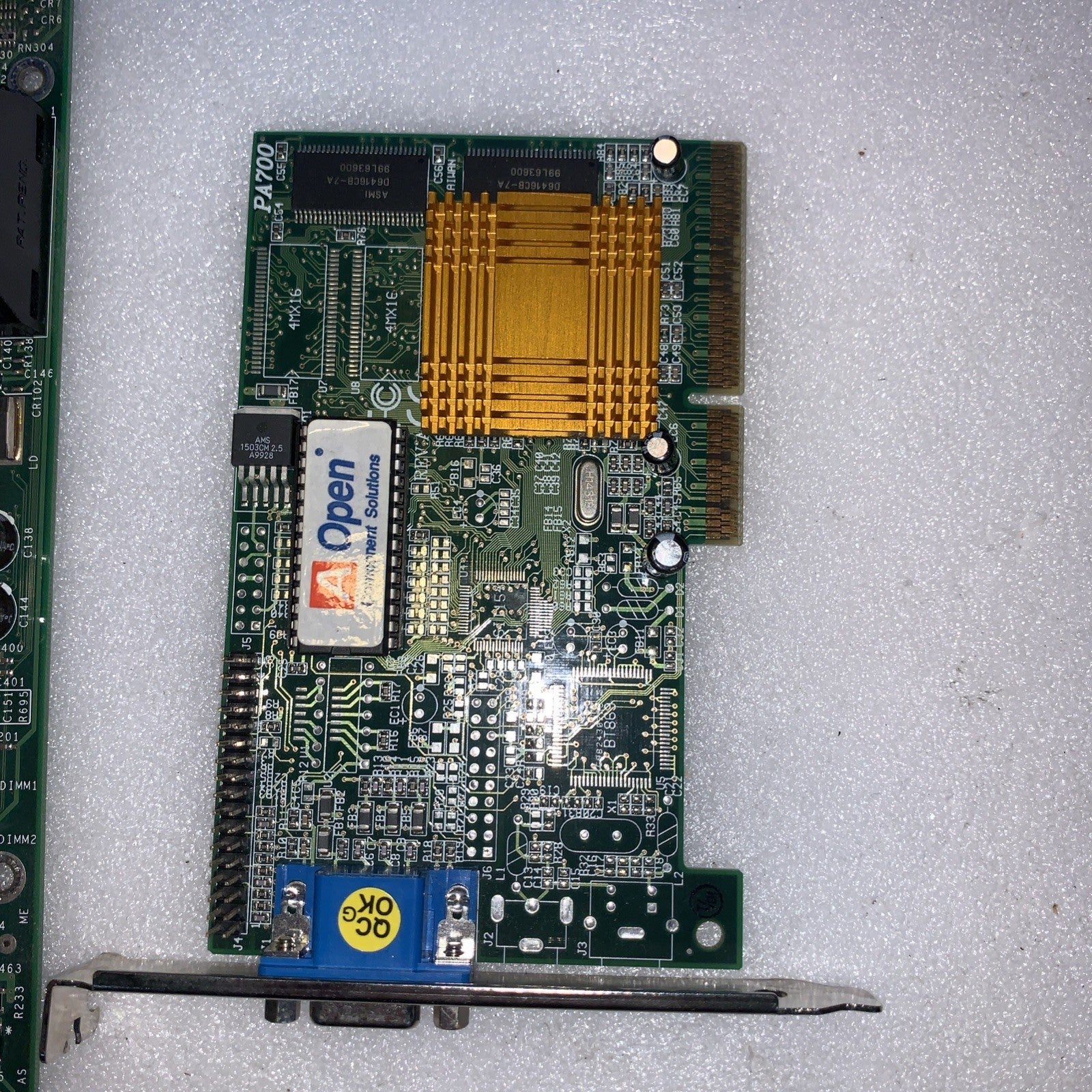 Compaq deskpro ep/sb PC motherboard 332857-001 008312 W/ CPU/RAM/GPU AOPEN PA700