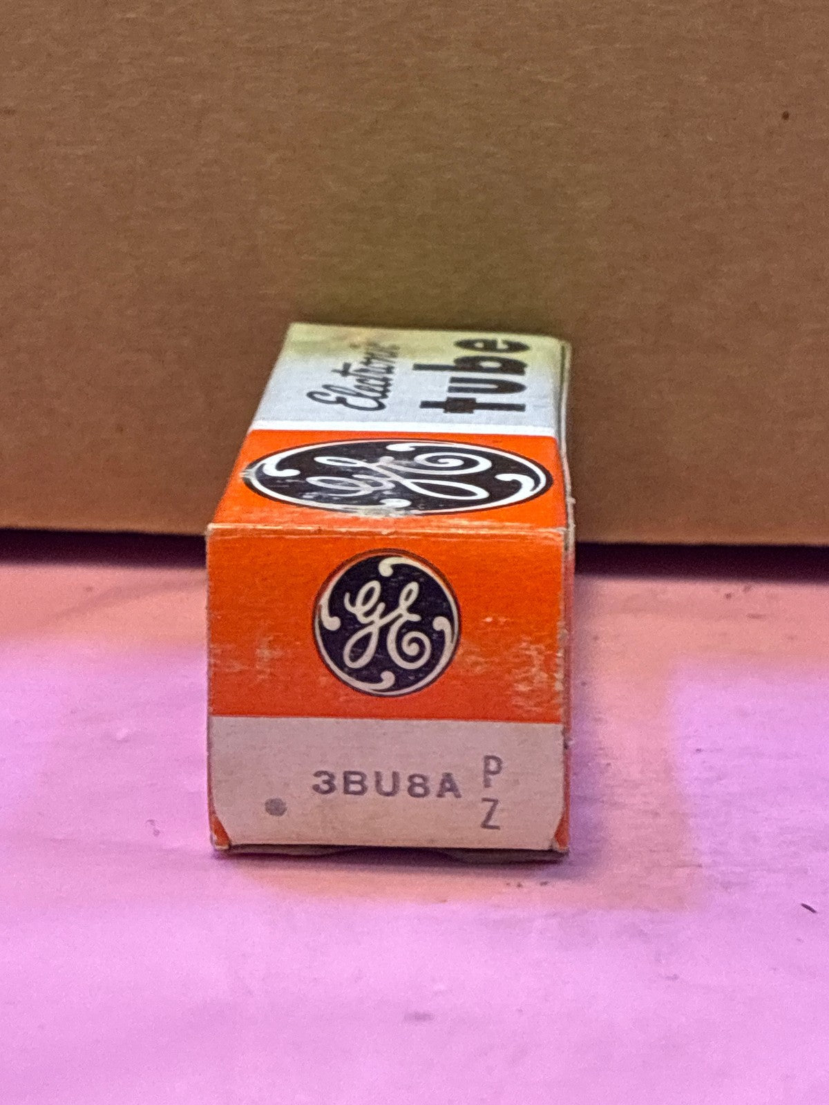 🔥 GE 3BU8A Electronic Vacuum Tube NOS in Original Box