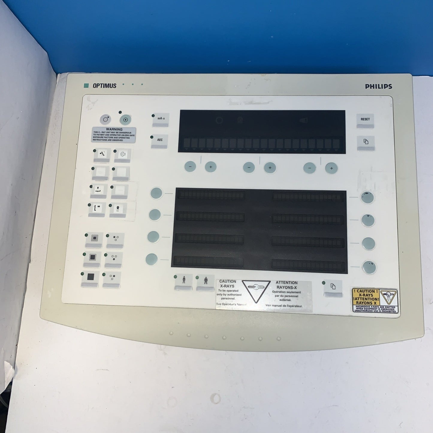 Philips 9890-000-02403 Optimus 50 X-Ray Machine Generator Control  Panel Only