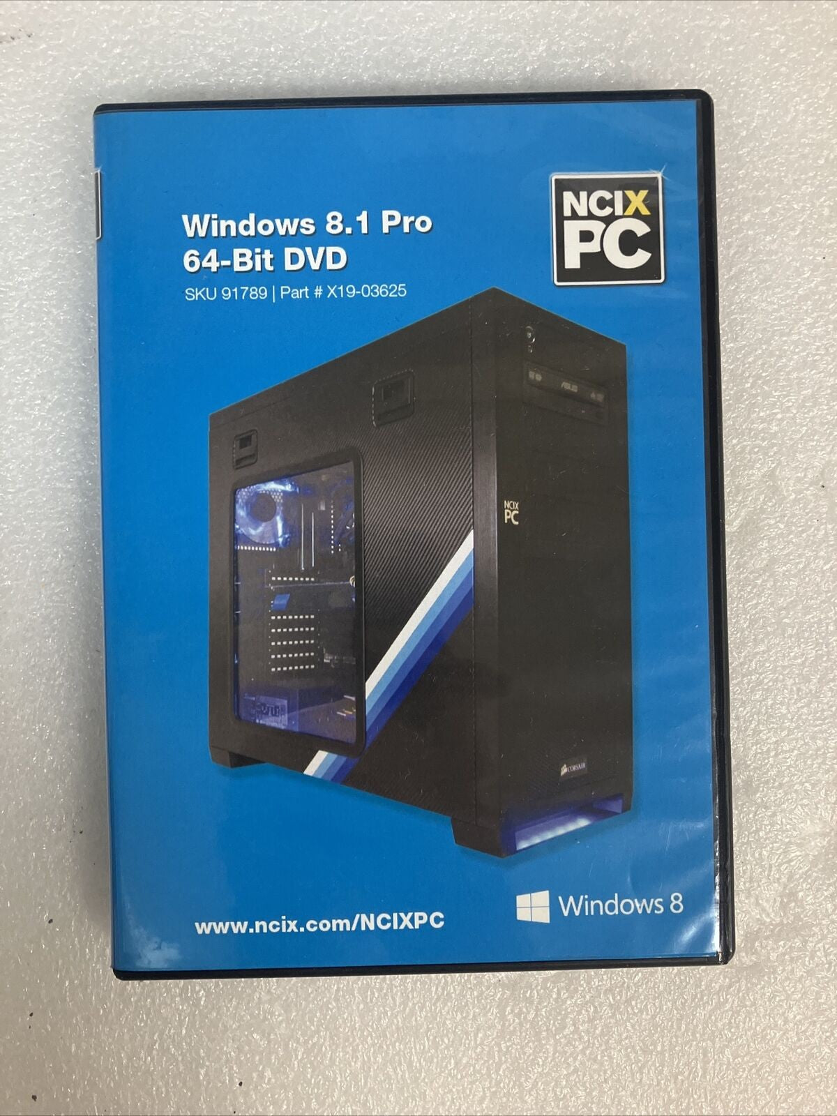 One NCIX PC Windows 8.1 Pro 64-Bit Installation DVD PN: X19-03625 (No Key) ~