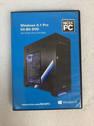 One NCIX PC Windows 8.1 Pro 64-Bit Installation DVD PN: X19-03625 (No Key) ~