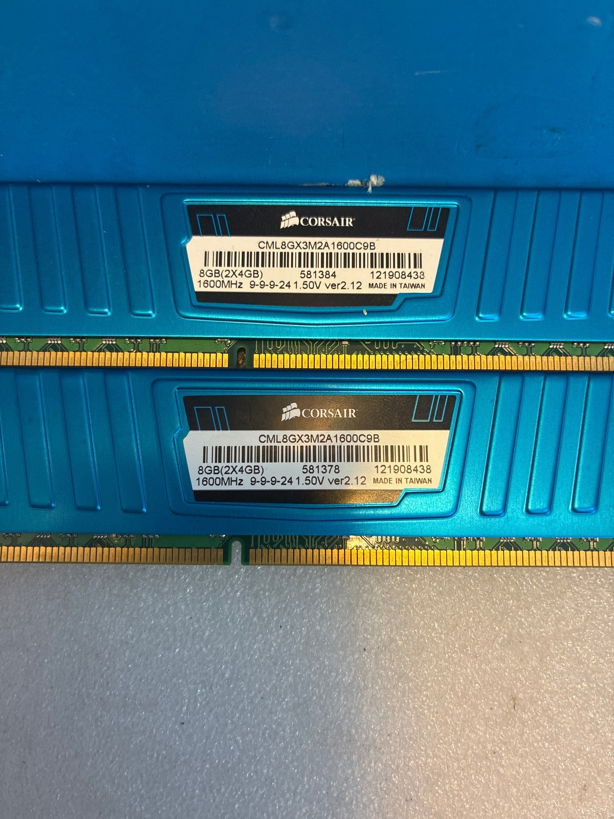 🔥 Corsair Vengeance CML8GX3M2A1600C9B 8GB (2x4GB) DDR3 1600MHz Desktop RAM