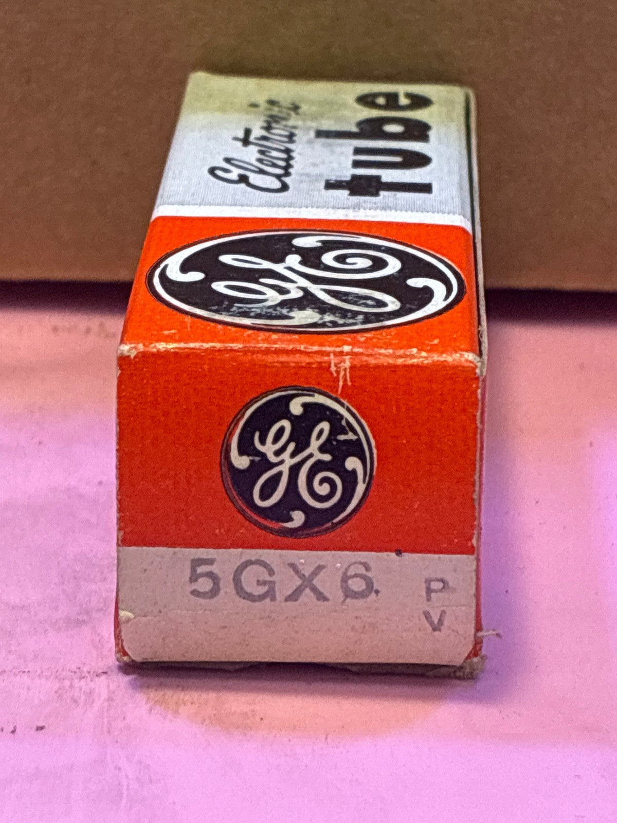 🔥 General Electric GE 5GX6 Electronic Vacuum Tube NOS in Original Box