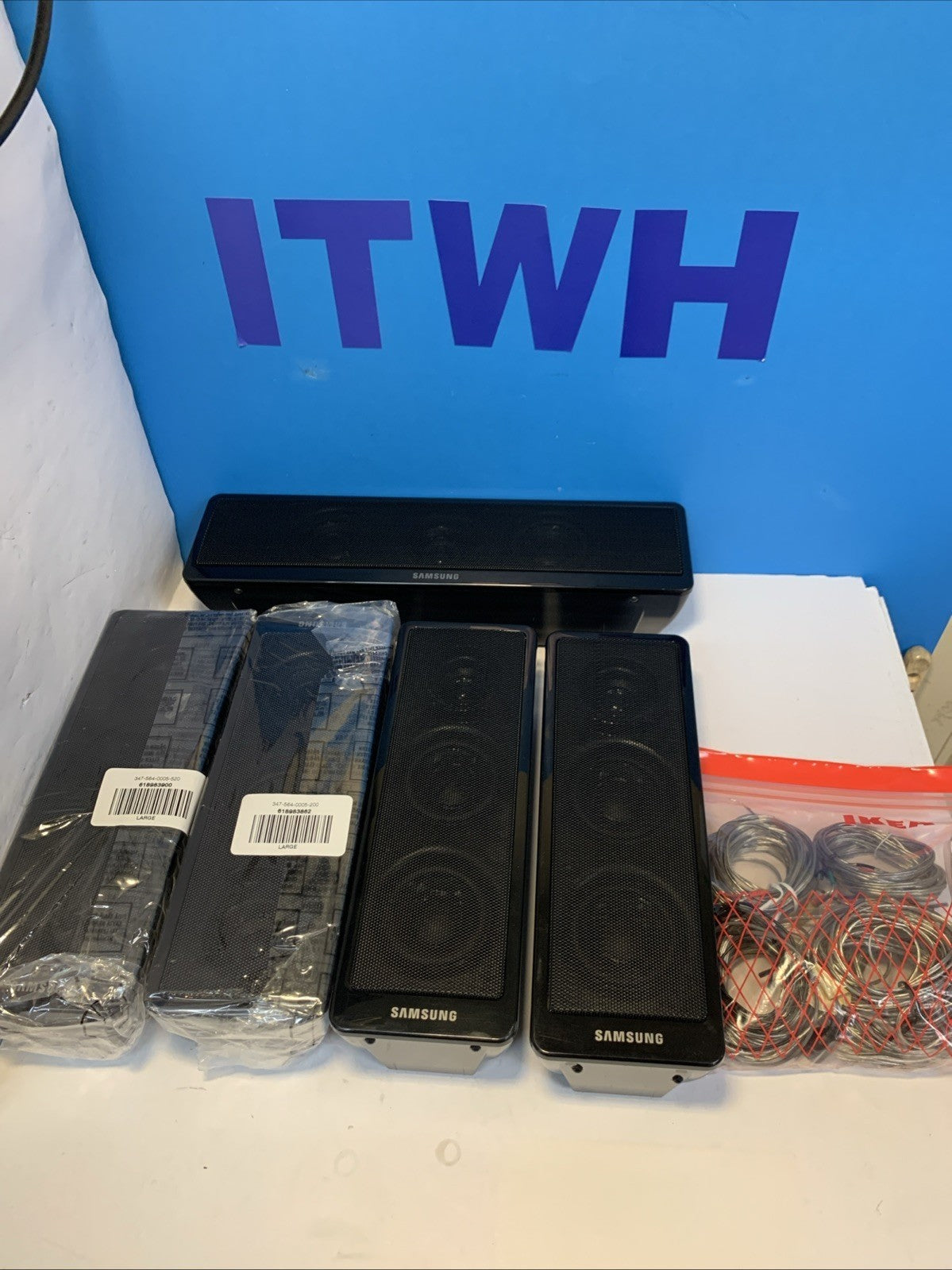 (Grade A)  Samsung PS-AC730 PS-AF730 Speaker Set