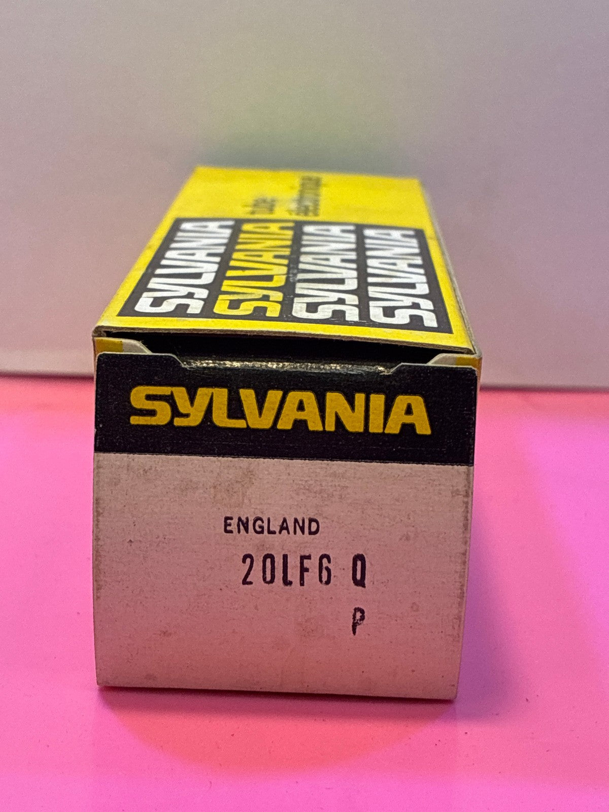 🔥 Sylvania 20LF6 Vacuum Tube NOS in Original Box Made in England