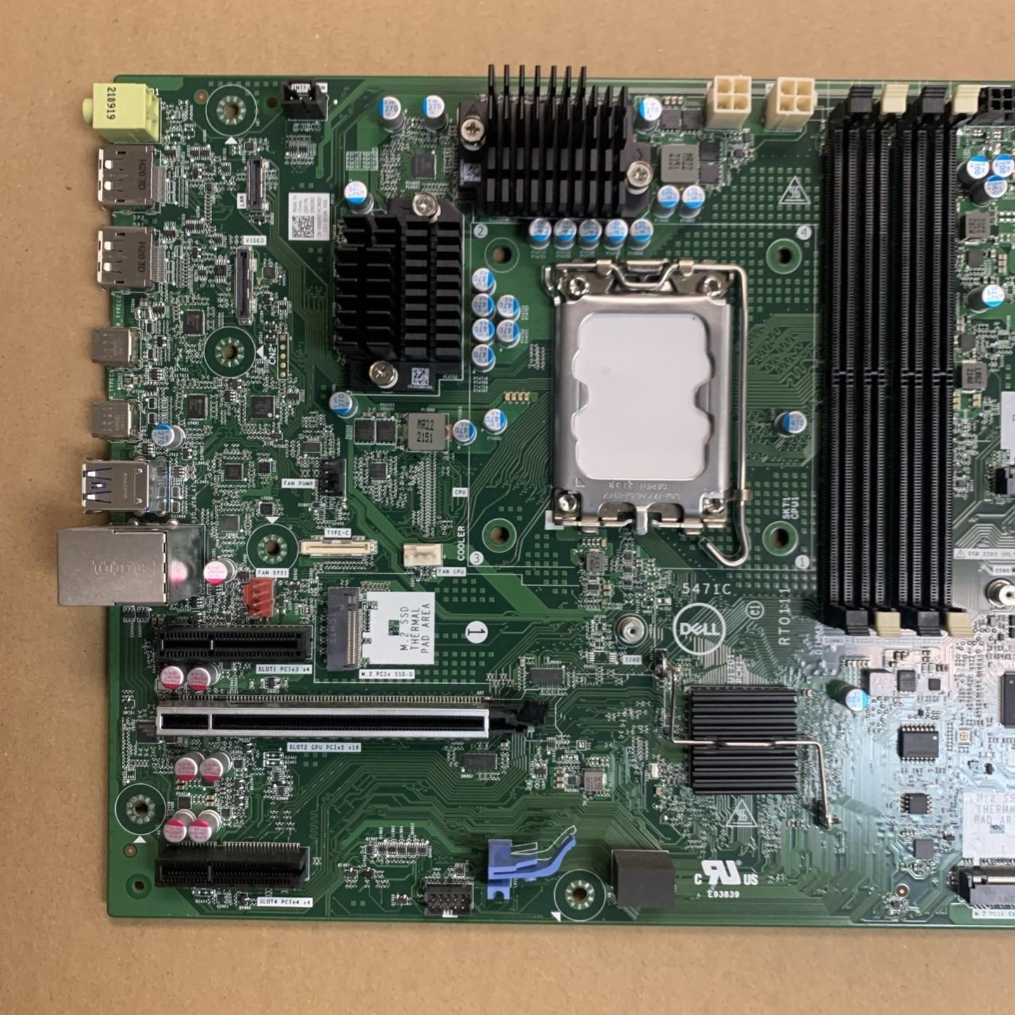 Dell Precision T3660 Tower Workstation LGA1200 DDR5 0N0992 J1C3P Motherboard