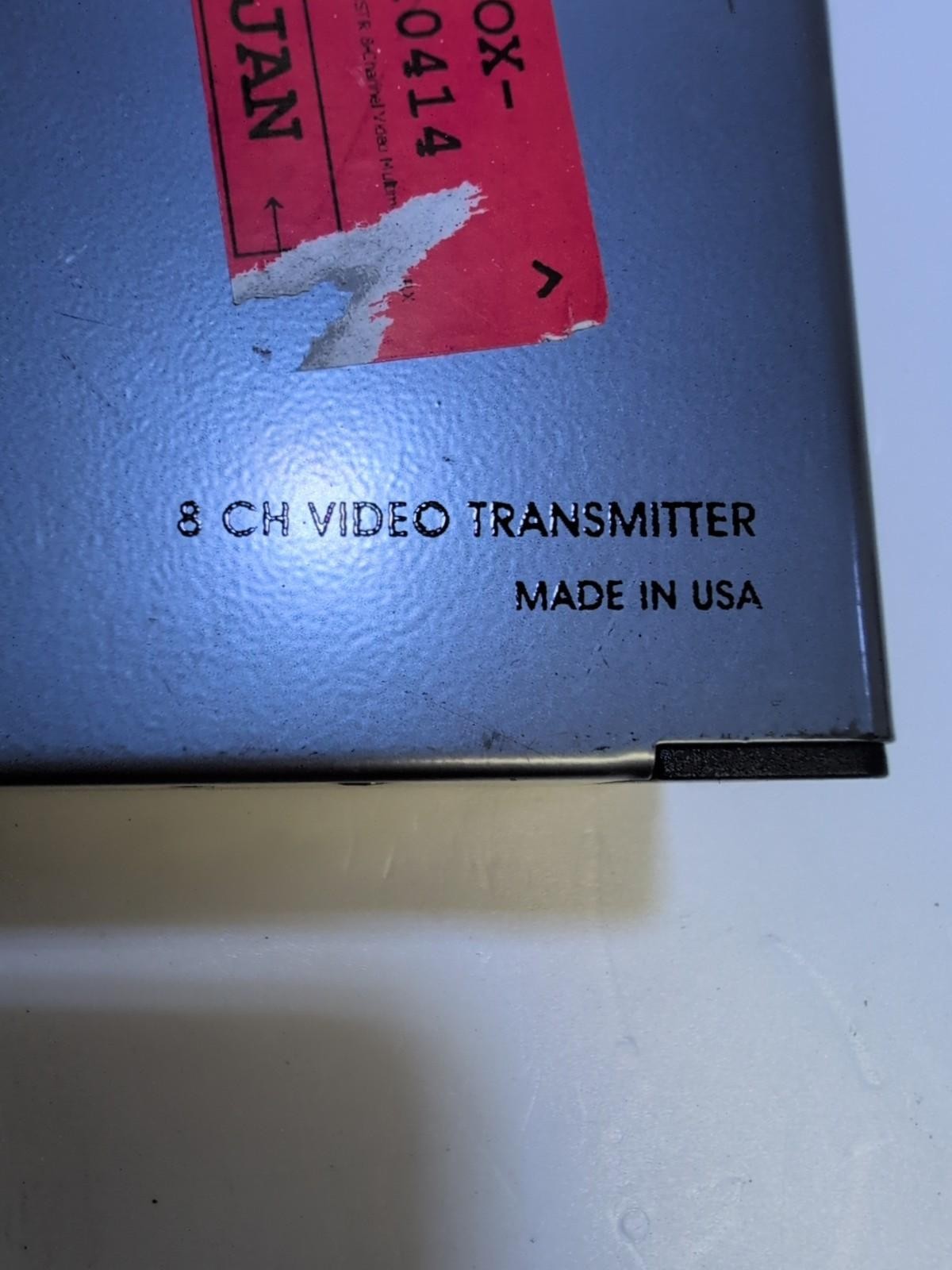 Pelco FT8308AMSTR 8 CH Video Transmitter (No Power Adapter) -