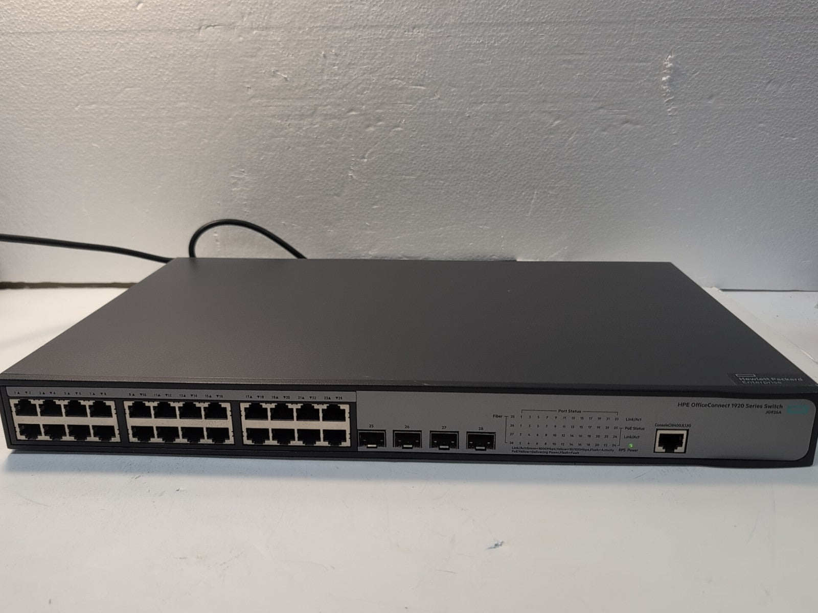 🔥 HP JG926A HPE 1920-24G-PoE+ 370W 24-Port Gigabit Smart Switch  -