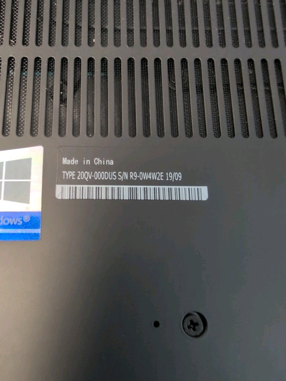 🔥 ThinkPad X1 Extreme 2nd i7-9TH Laptop NO RAM/SSD  (NO BOOT,  PARTS ONLY) -