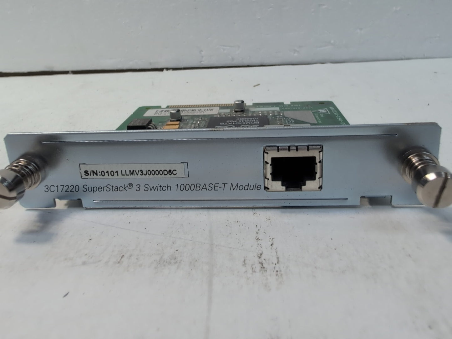 🔥 3COM SuperStack 3 Switch 1000BASE-T Module 1722-060-000 3C17220 -