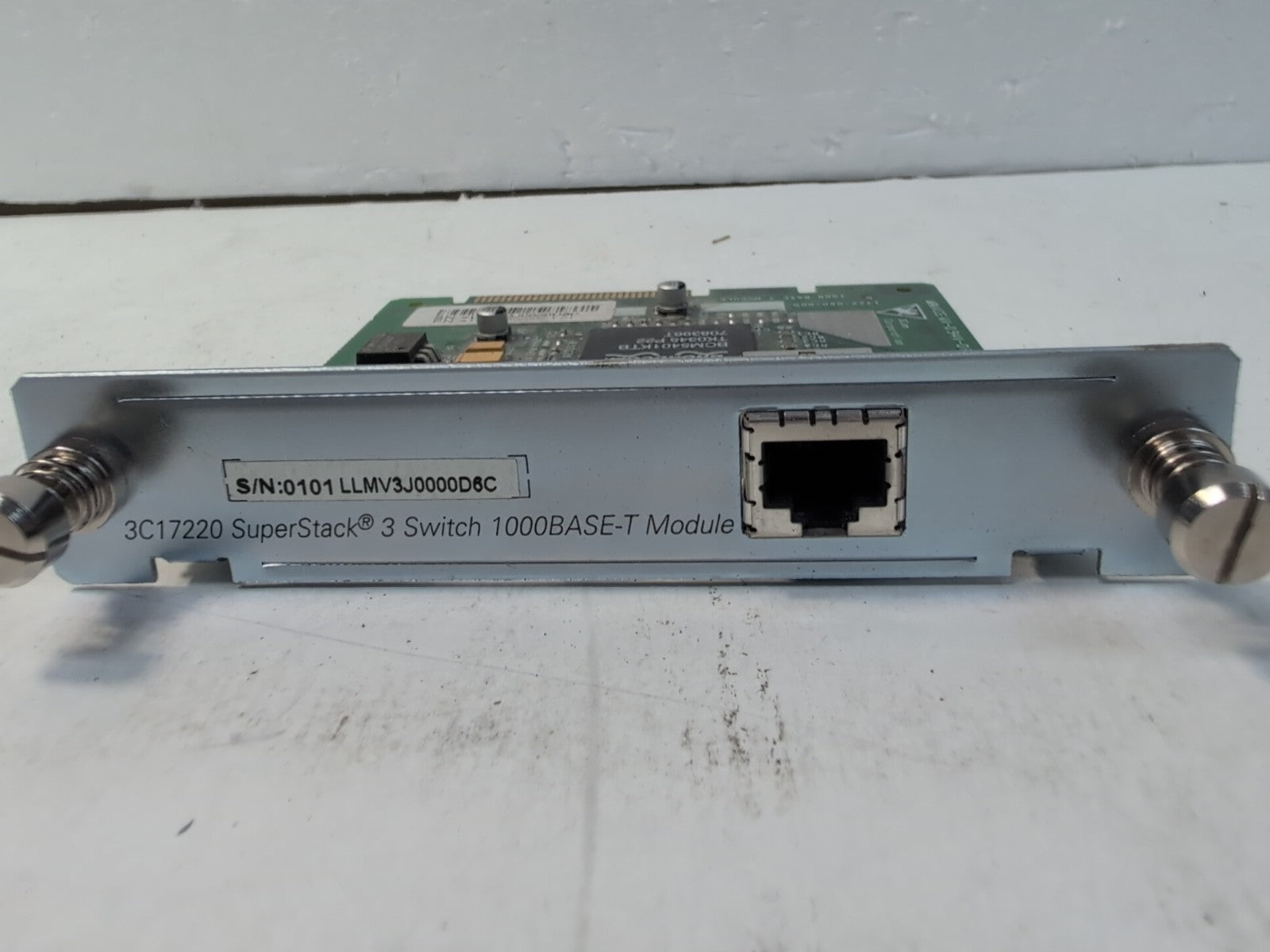 🔥 3COM SuperStack 3 Switch 1000BASE-T Module 1722-060-000 3C17220 -