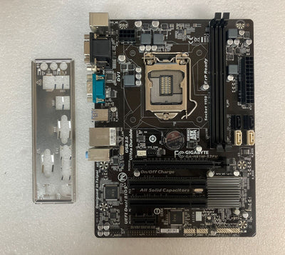 GIGABYTE GA-H81M-S2PV INTEL LGA 1150 DDR3 HDMI mATX MOTHERBOARD With I/O Plate ~