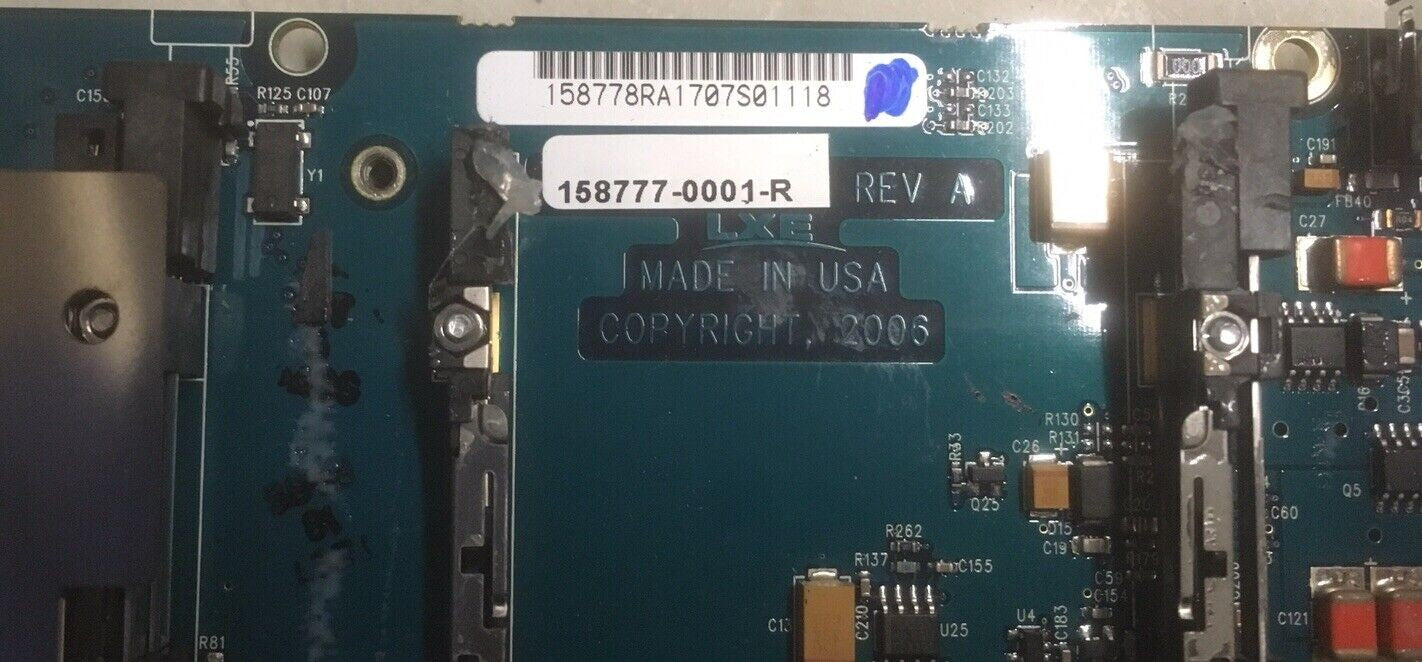 1x  LXE VX5 TERMINAL MAIN MOTHER BOARD 158777-0001-R