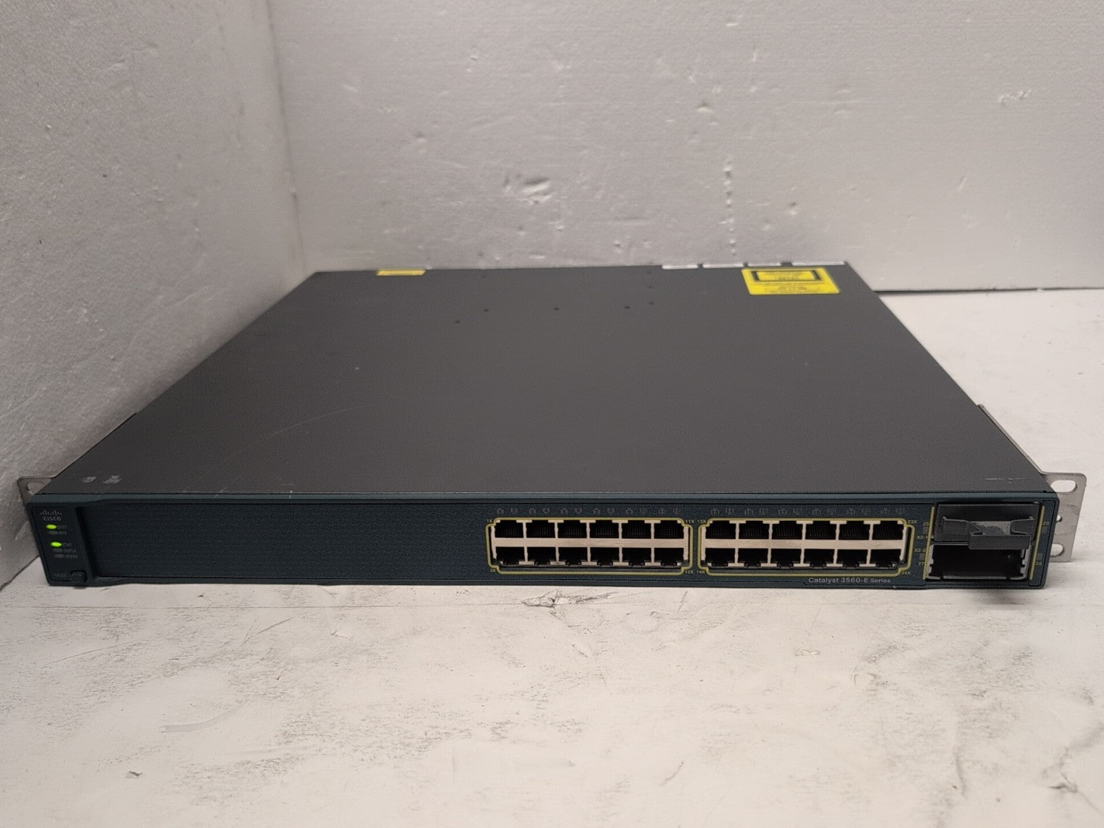 🔥 Cisco  3560-E WS-C3560E-24TD-S  Network Switch -