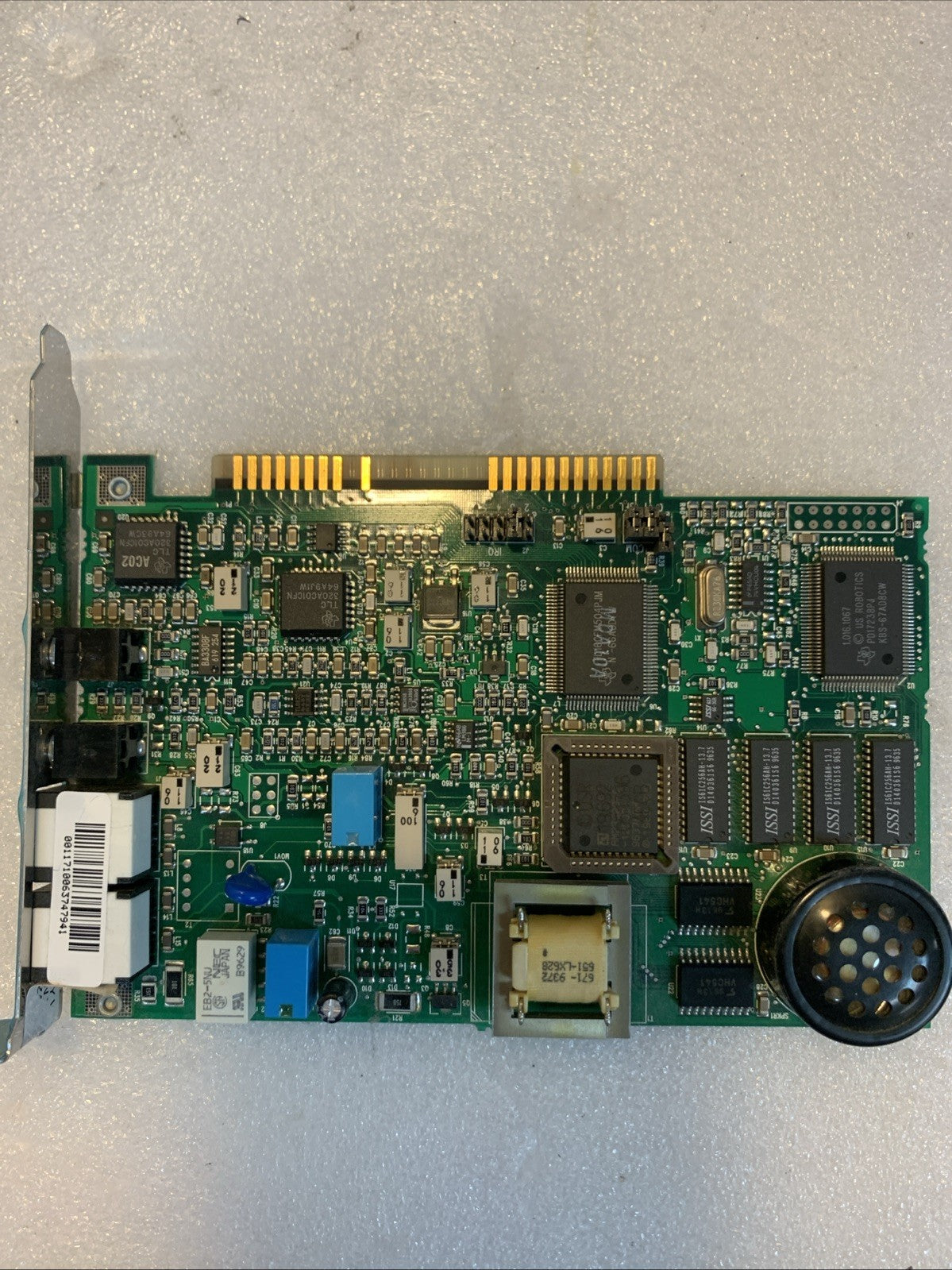 🔥 US Robotics ISA Voice Modem Card RJ11 IVR PBX TELCO Vintage 1995