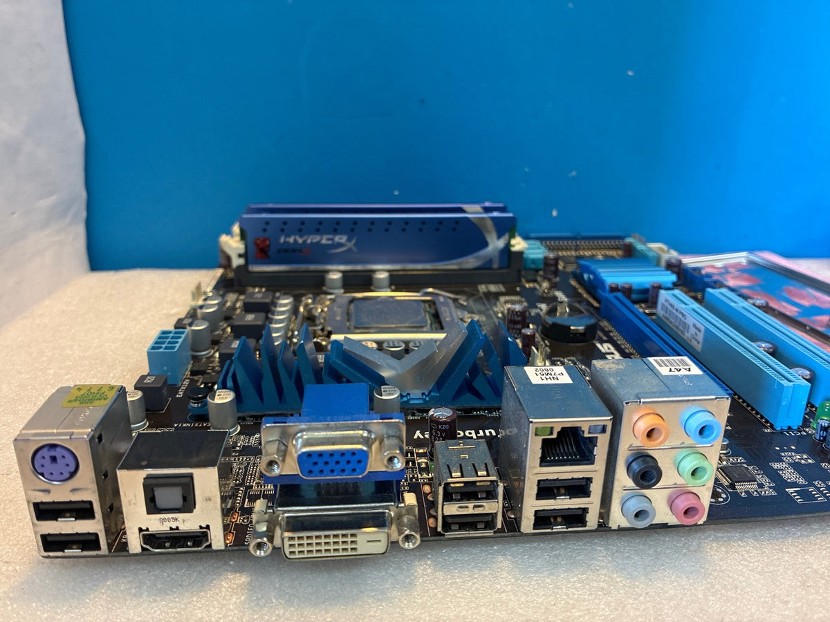 🔥 ASUS P7H55-M PRO LGA1156 Micro-ATX Motherboard with i5-660 CPU & DDR3