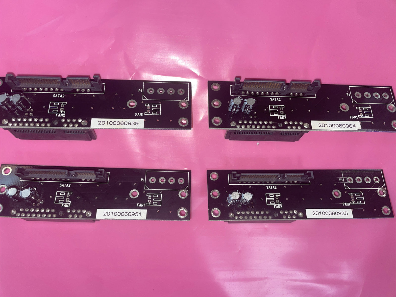 Lot Of 4 CompTake SATA Hard Drive  hot plug adapter