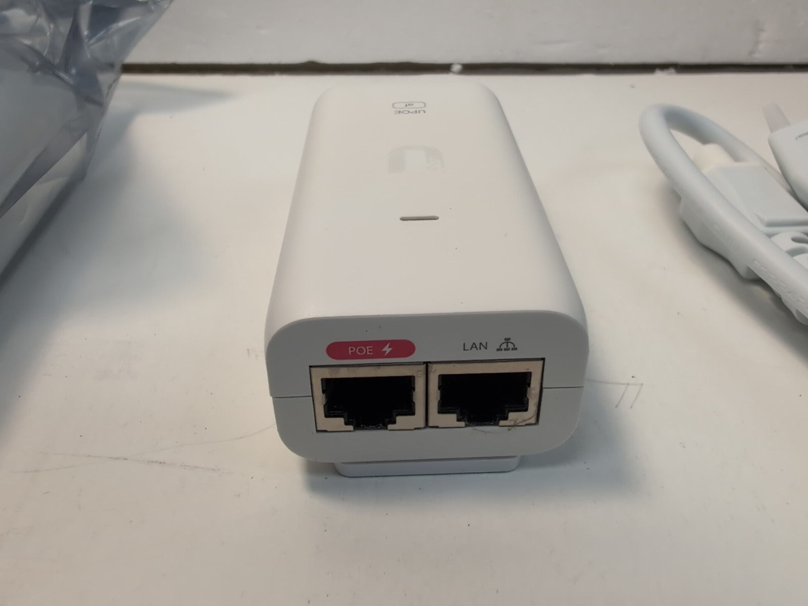🔥 2x Unused Ubiquiti UniFi LAN U-PoE-AF Injector GP-V480-032G 48V 0.32A  -
