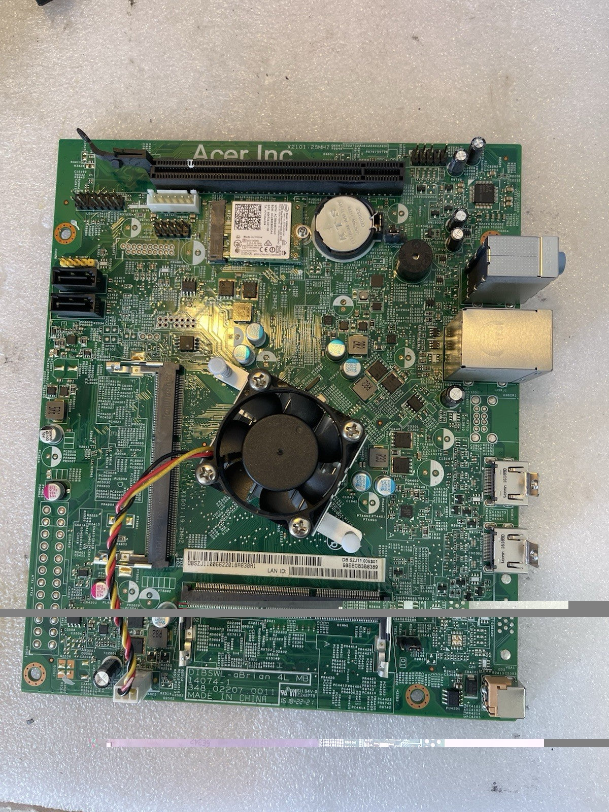 🔥 Acer Aspire XC-704 Desktop PC Intel Motherboard + IO Plate