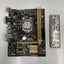 ASUS H81M-E Motherboard Intel i7-4770 DDR3  With I/O baffle