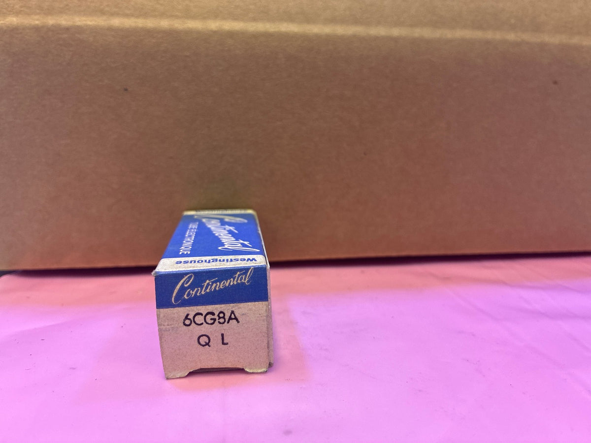 🔥 Westinghouse Continental 6CG8A Vacuum Tube NOS in Original Box