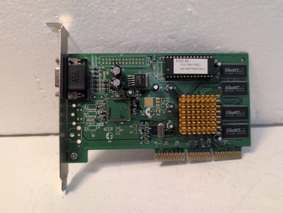 🔥 FQI VANT ASD A4-VANT AGP GRAPHICS CARD TESTED -