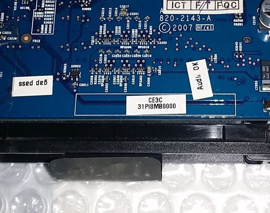 31PI8MB0000 Apple Logic Board  20" iMac  A1224-820-2143-A  w/ 109-B22531-10 vide