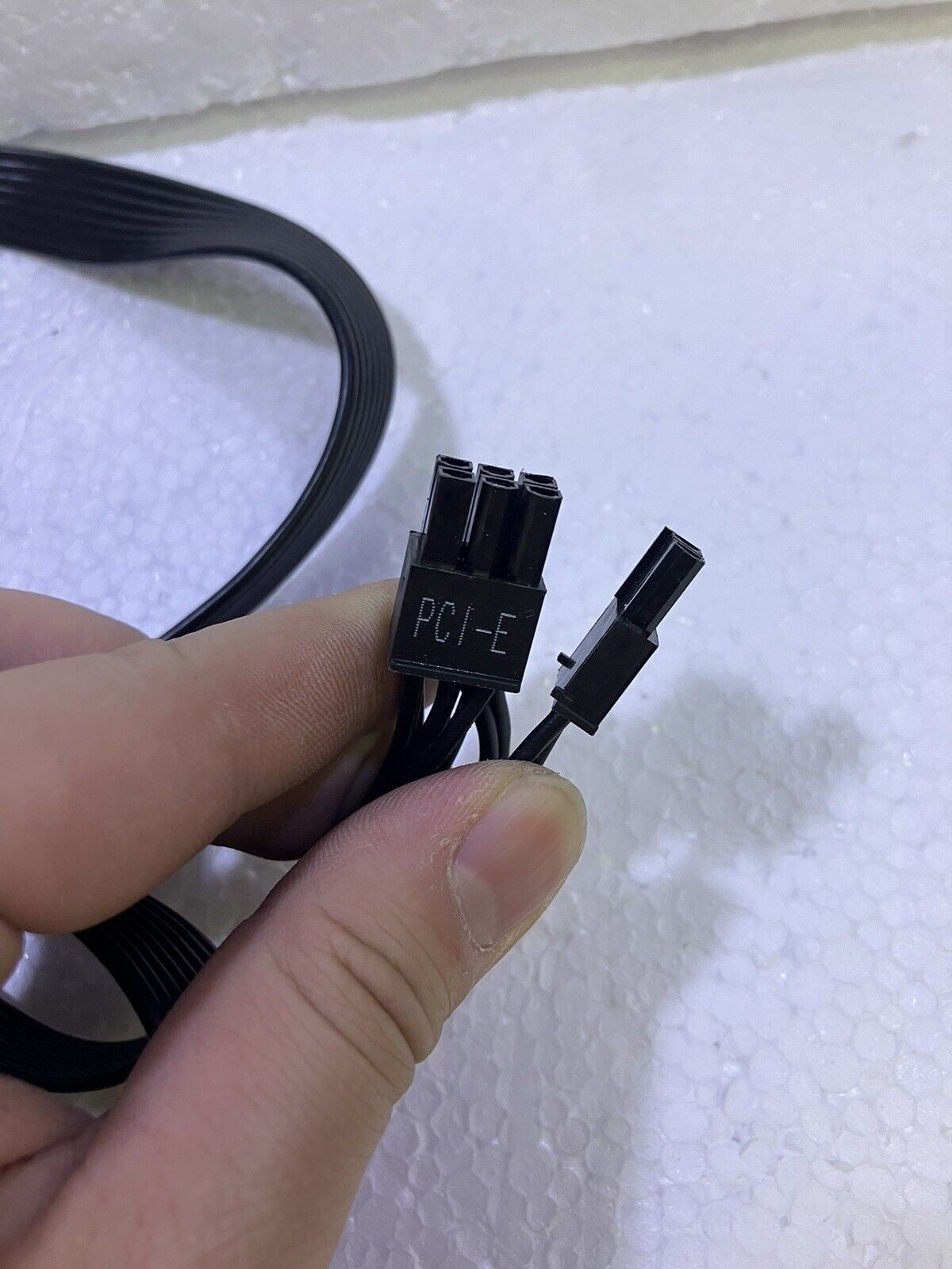 ~ 1x EVGA SuperNOVA 8 PIN To Dual 8pin (6+2) (6+2) PCI-e VGA Power Supply Cable