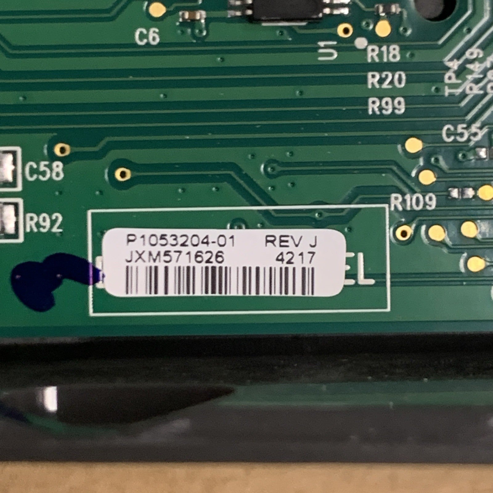 Zebra ZT410 Printer front cover control panel