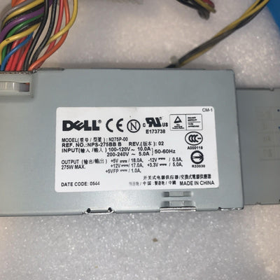 Dell OEM GX620 SFF 275 Watt Power Supply NPS-275P-00 N8373 YD080