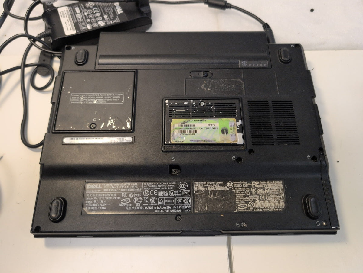 🎸 Dell  XPS M1210 12" Laptop INTEL  T2500 CPU/1GB RAM/250GB HDD/WIN XP