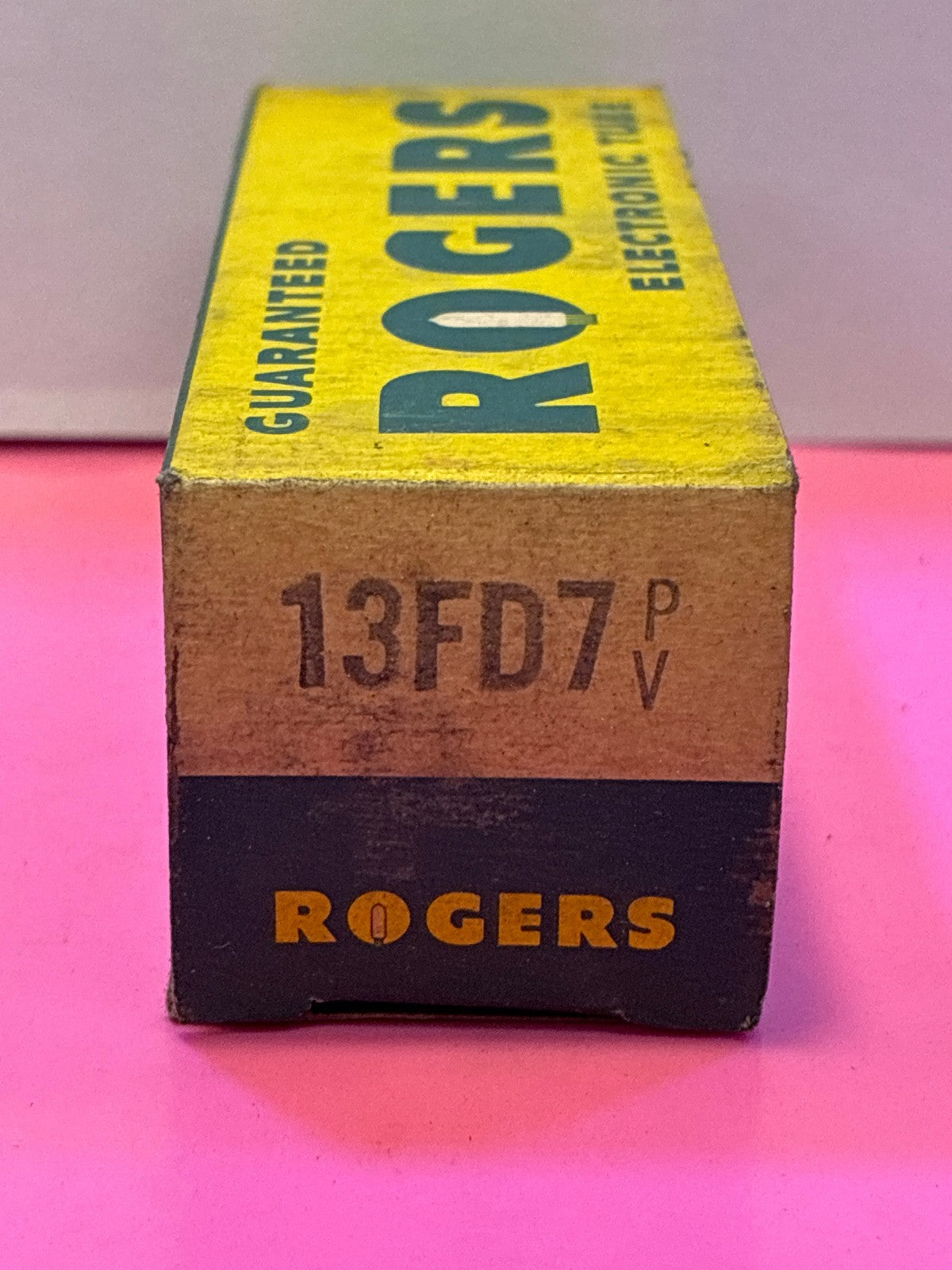 🔥 Rogers 13FD7 Vacuum Tube NOS in Original Box Vintage Electronic Tube