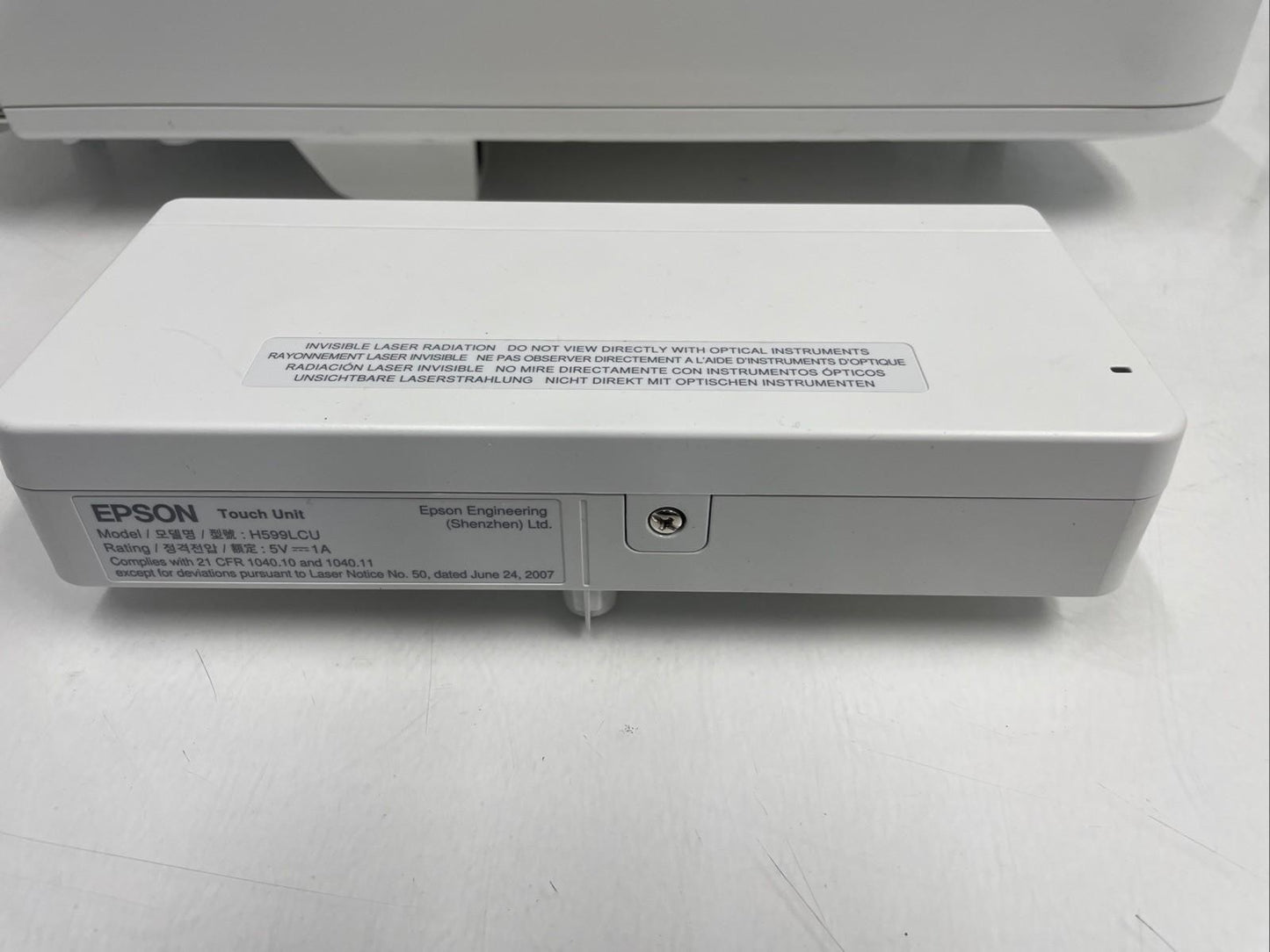 Epson BrightLink Pro 1460ui with remote touch unit tch cable and pen
