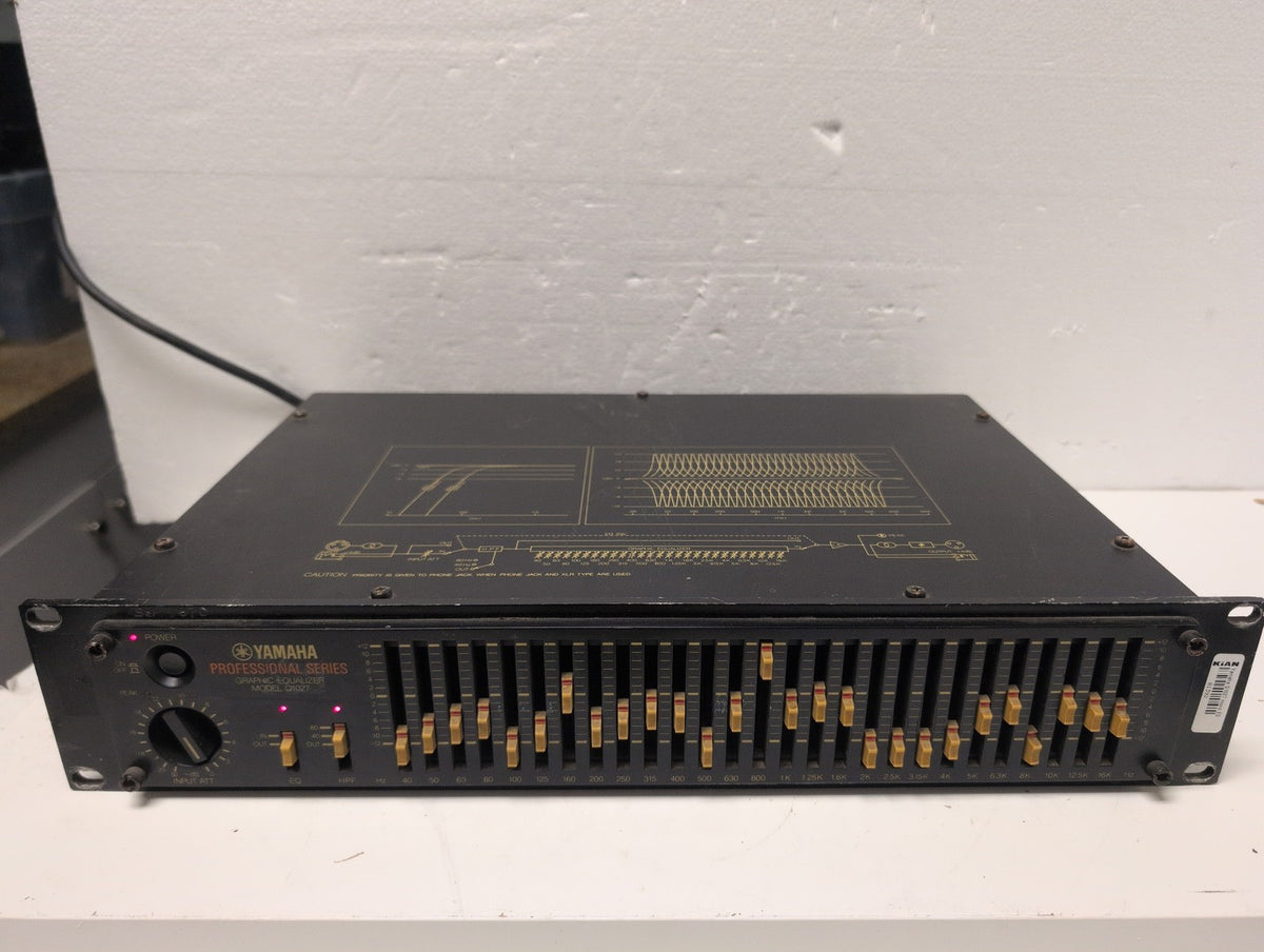 🎸 Yamaha Q1027 Professional Series  Graphic Equalizer 2U Rack