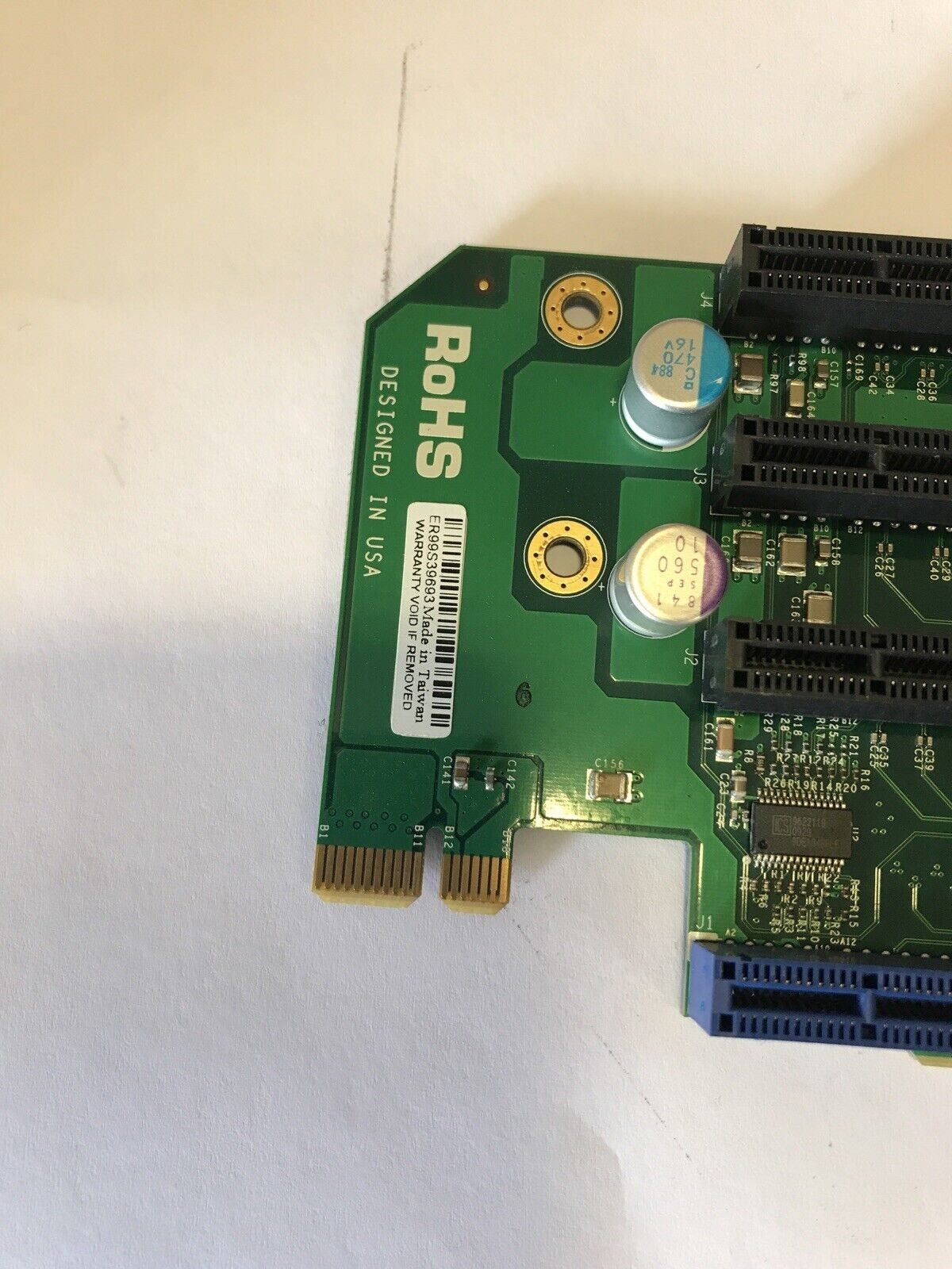 Supermicro 2U Riser Card PCI-E X8 RSC-R2UU-UA3E8+ Rev 1.00