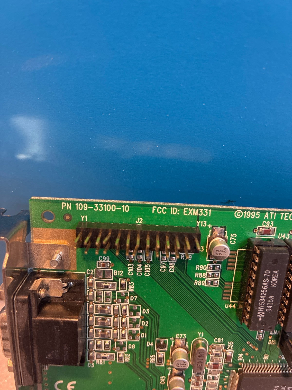 🔥 ATI Technologies Mach64 PCI Video Card 109-33100-10 VGA SVGA Vintage 1996