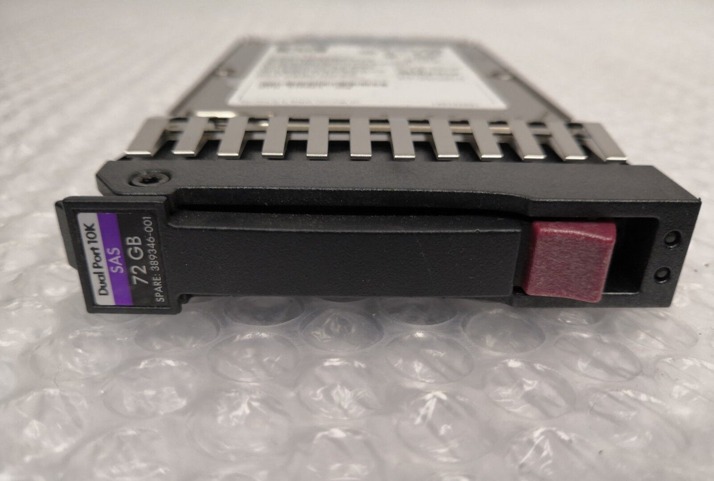 - HP DG0072BALVL 73GB 10K 2.5" SAS Server Hard Drive PN:504015-001 / 375863-008