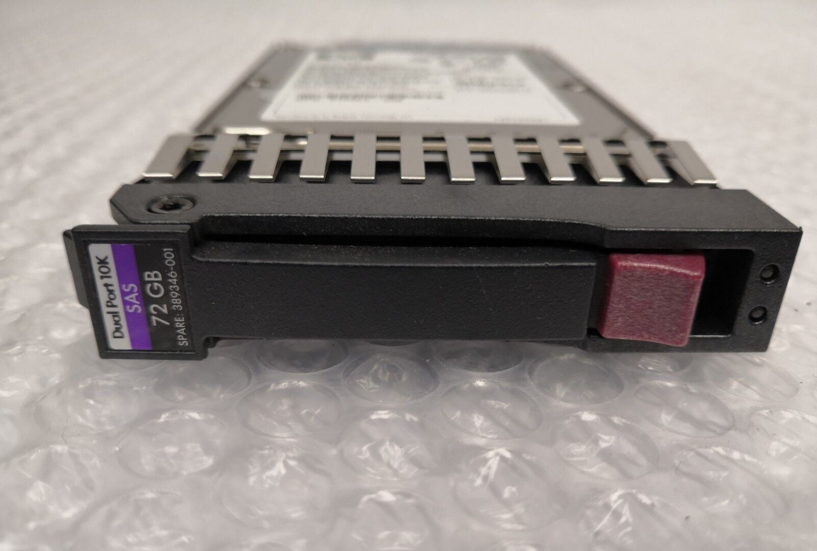- HP DG0072BALVL 73GB 10K 2.5" SAS Server Hard Drive PN:504015-001 / 375863-008