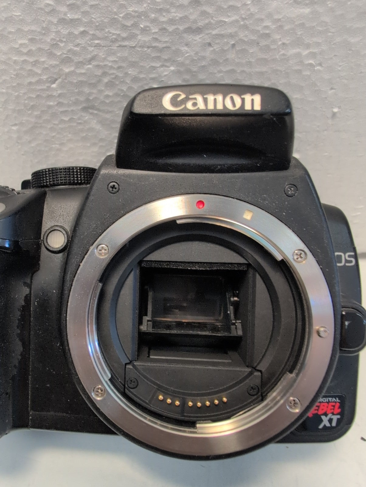 🔥 Canon EOS Rebel XT 8.0MP Digital SLR DSLR Camera Body Only (NO LENS,BATTERY)-