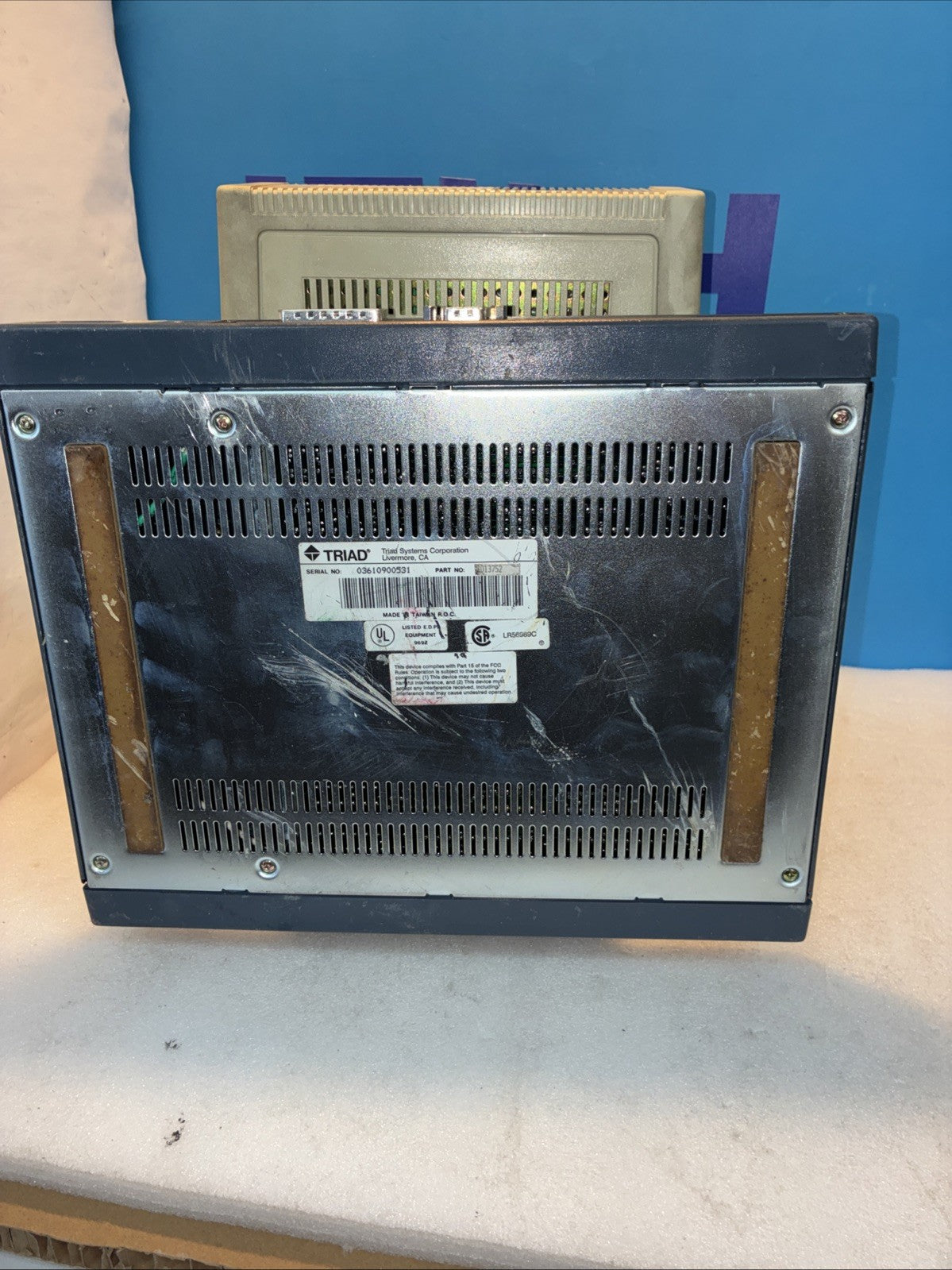 🔥 Vintage TRIAD Model 210 CRT Serial Terminal RS232 Screen Computer #2756