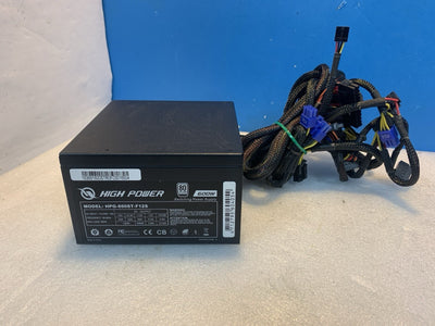 🔥 High Power HPG-600ST-F12S 600W ATX PSU 80+ Power Supply (2x6pin/2x8 Pin) PCIe