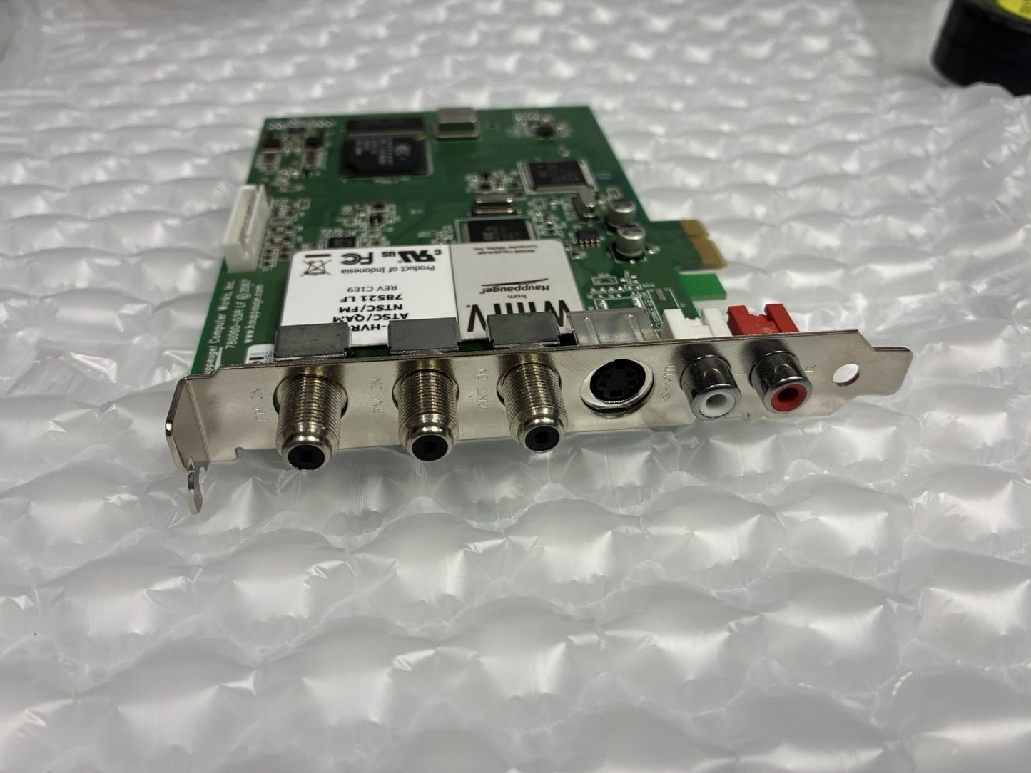 🔥 Hauppauge WinTV-HVR-1800 Video Capture and TV Tuner Digital PCIe Tuner Card