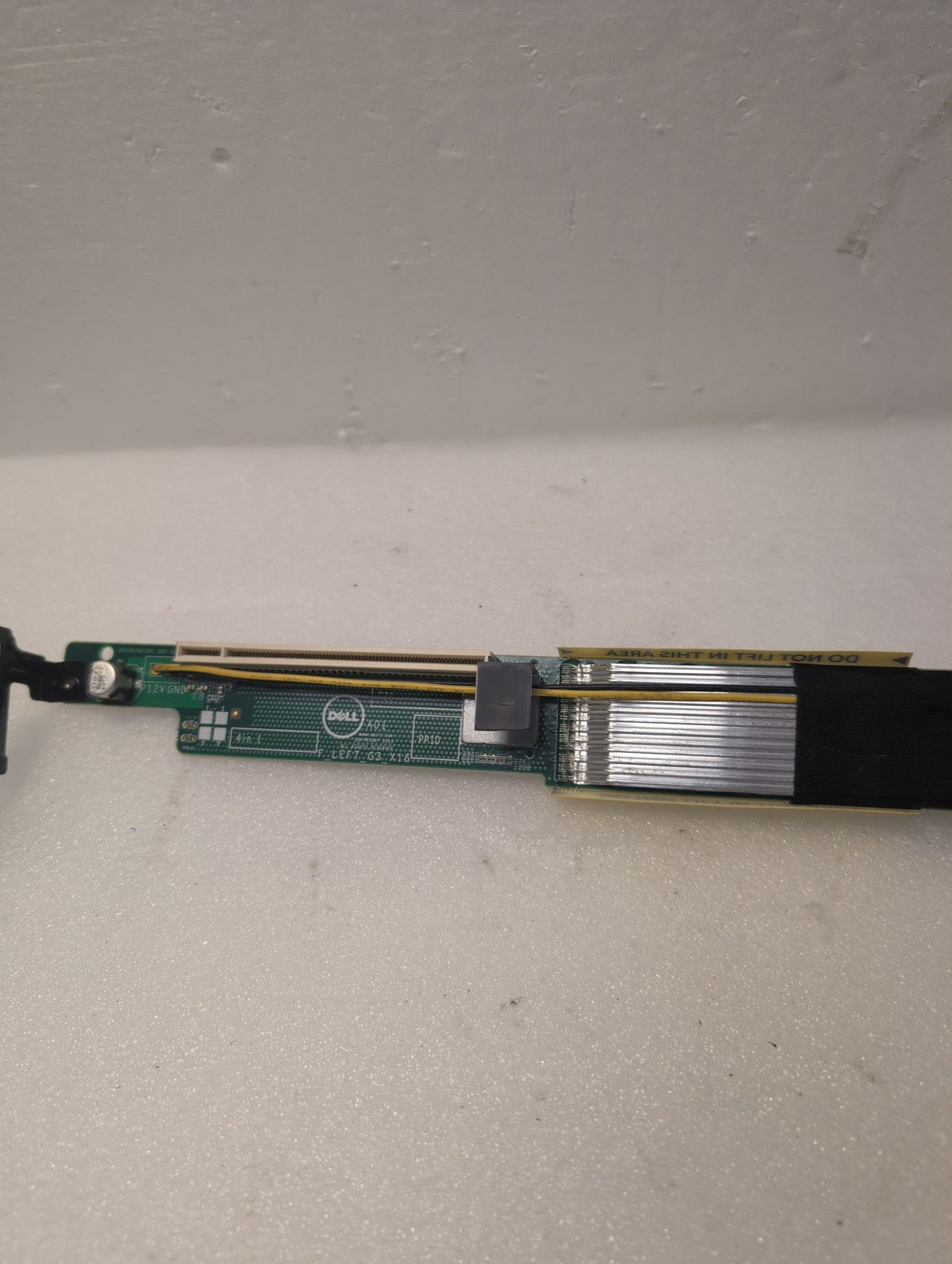 🎸 Dell PowerEdge PCIe Riser Card F LEFT G3 X16 4in1 GPU Cable Bay 3/1 0XJ43P