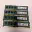 🎸 Lot of 4 (16GB) Crucial 4GB DDR3-1333 PC3-10600 UDIMM Desktop Memory