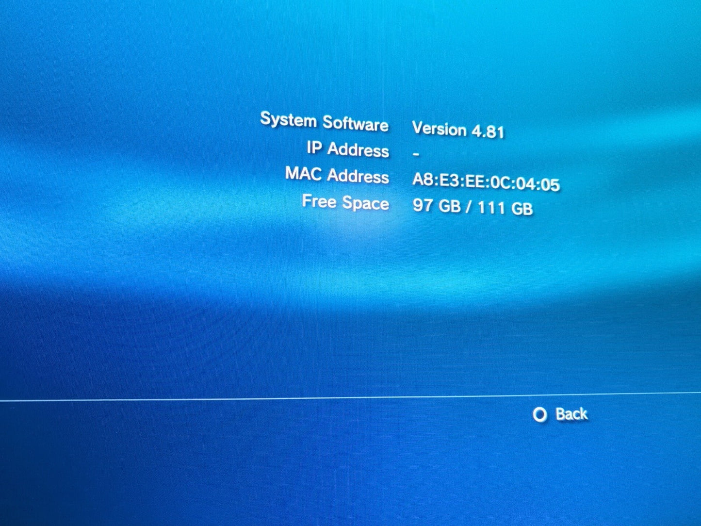 Sony PlayStation 3 PS3 CECH-2001A 120GB Console Only Tested  -